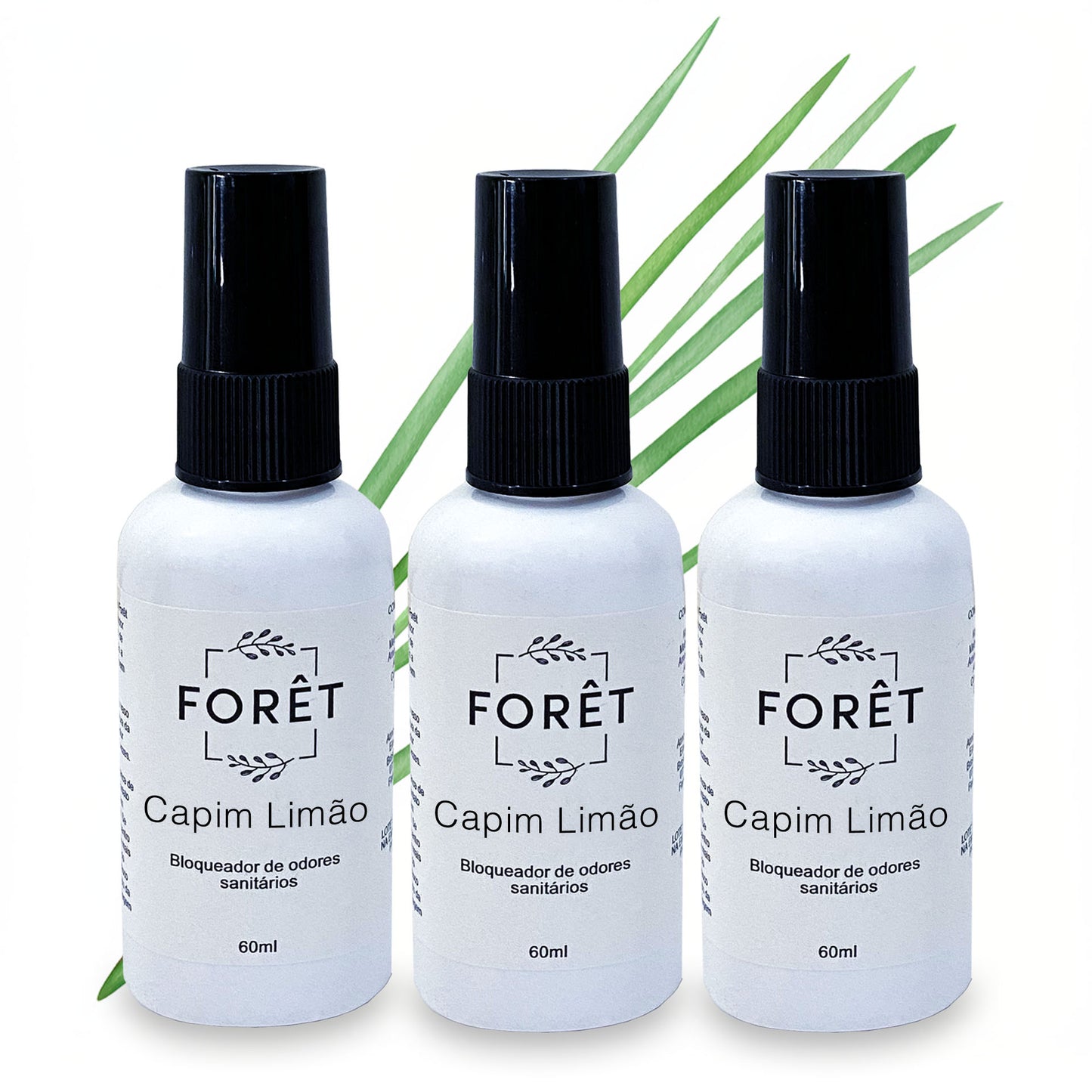 Kit Bloqueador de Odores Capim Limão