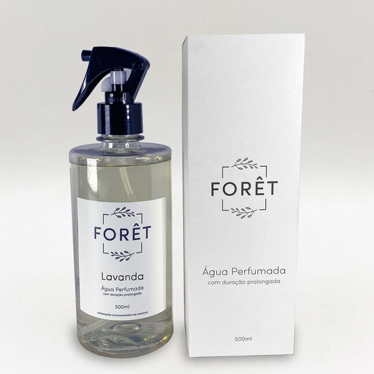 Água Perfumada Lavanda Forêt Água Perfumada para Tecidos
