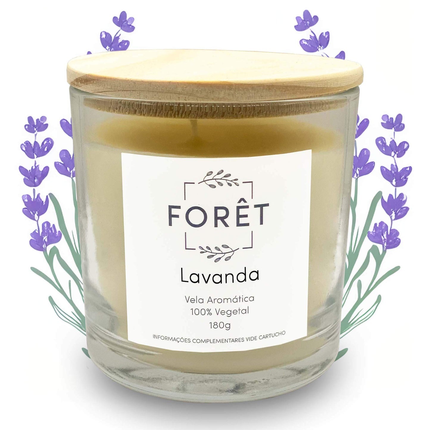 Vela Perfumada Lavanda