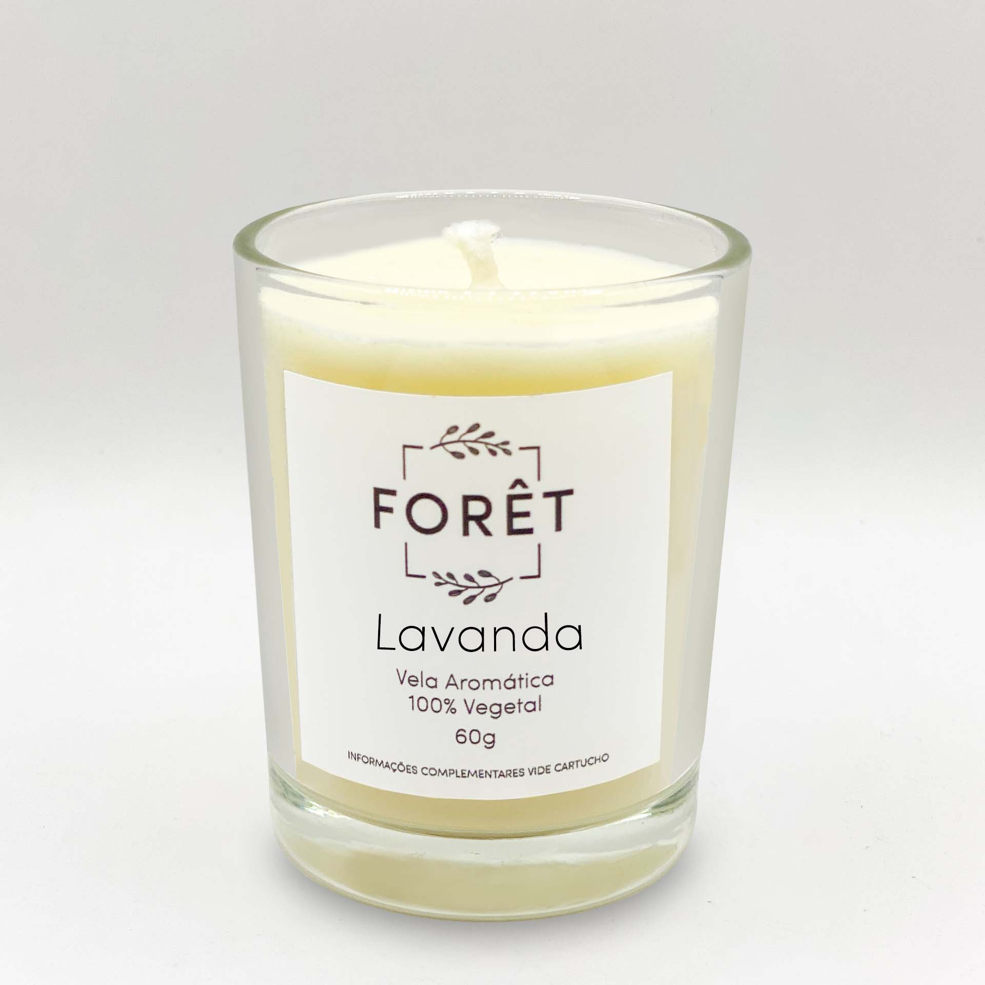 Vela Aromática Lavanda Forêt Vela Perfumada