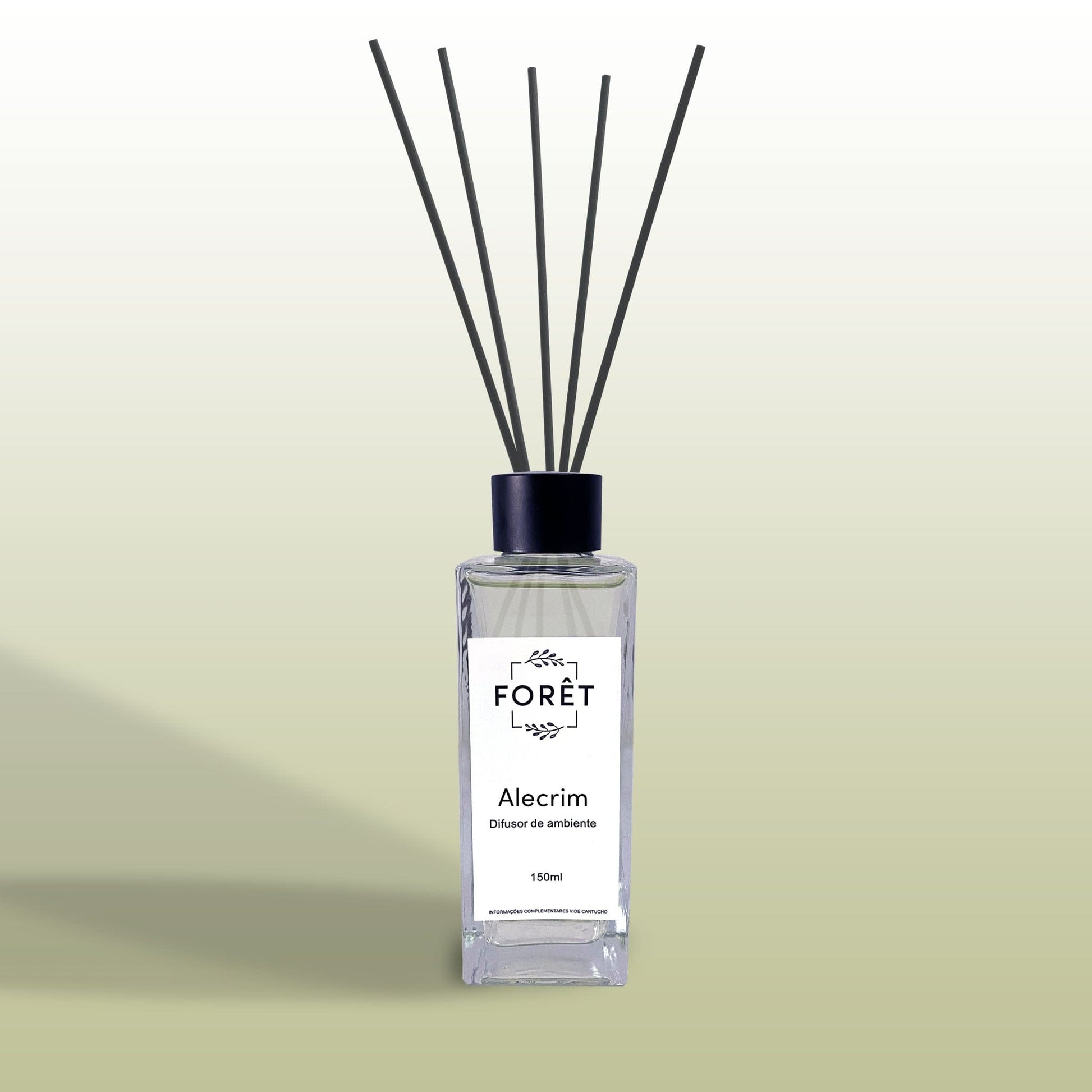 Difusor de Ambiente Alecrim Forêt Difusor de Ambiente com Varetas