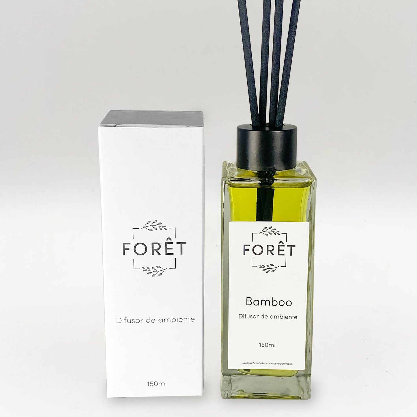 Difusor de Ambiente com Varetas Bamboo Forêt Difusor de Ambiente com Varetas