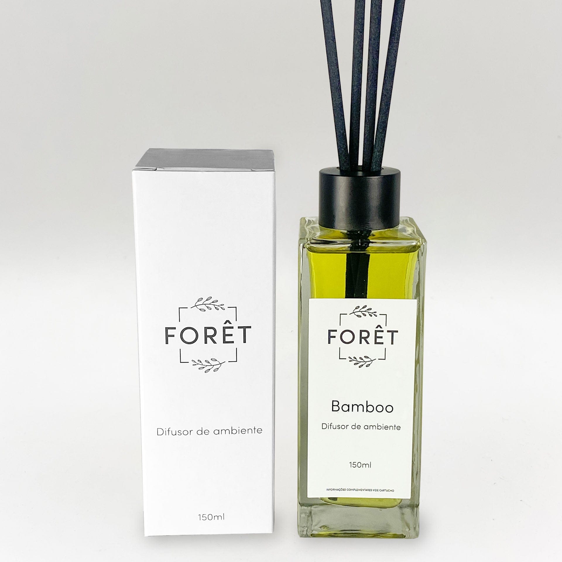 Difusor de Ambiente com Varetas Bamboo Forêt Difusor de Ambiente com Varetas