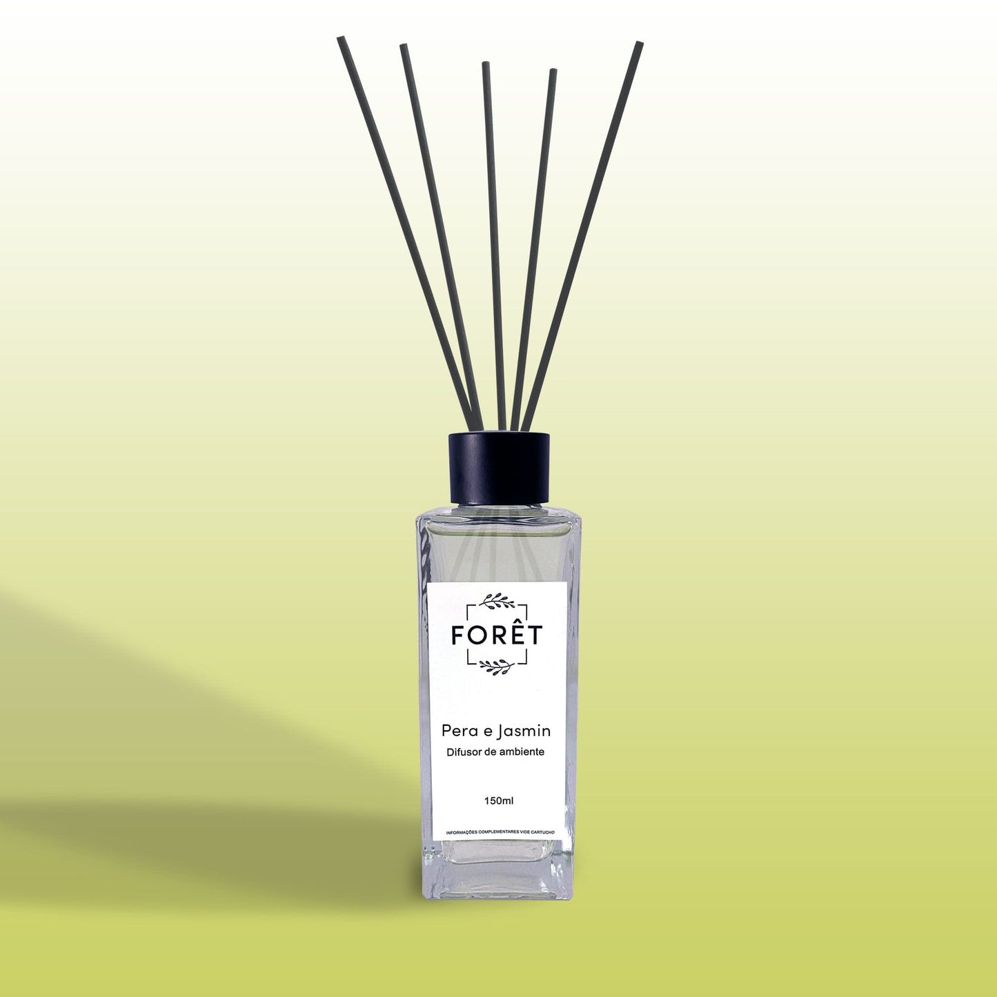 Difusor de Ambiente Pera e Jasmin Forêt Difusor de Ambiente com Varetas