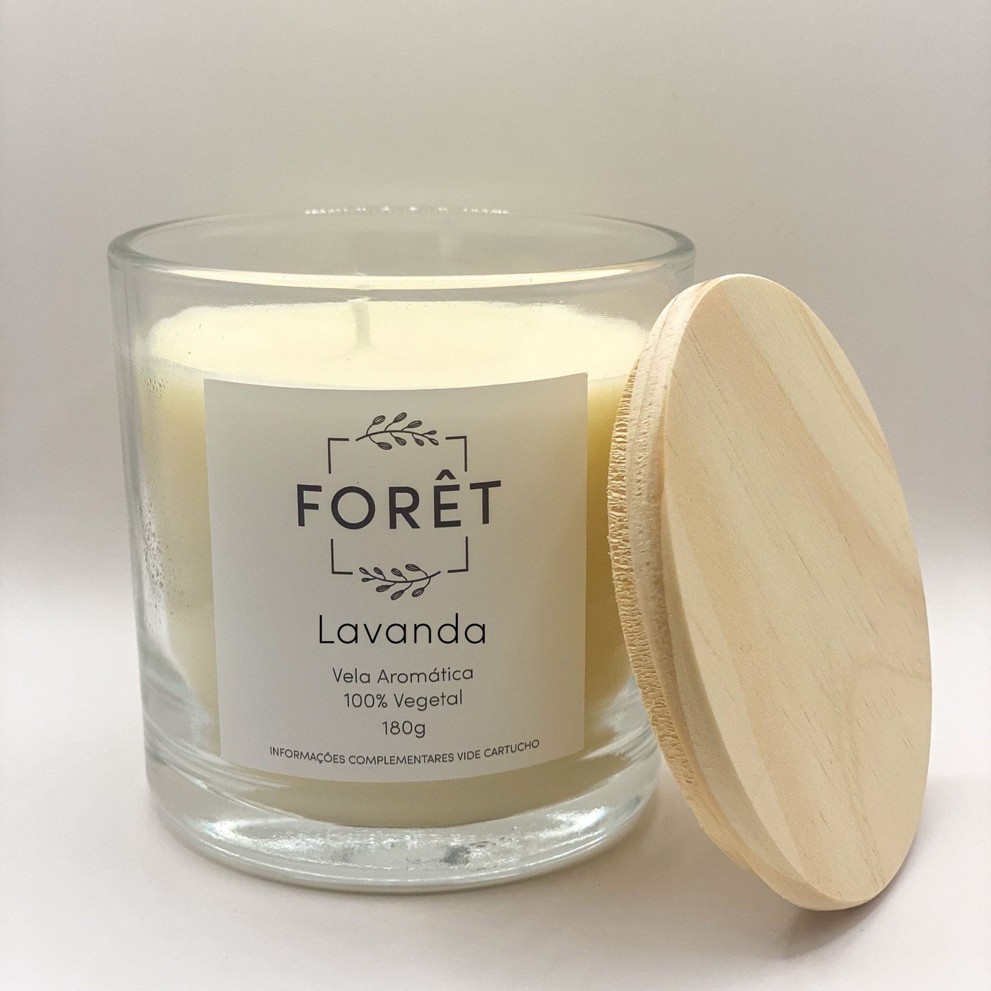 Vela Aromática Lavanda Forêt Vela Perfumada