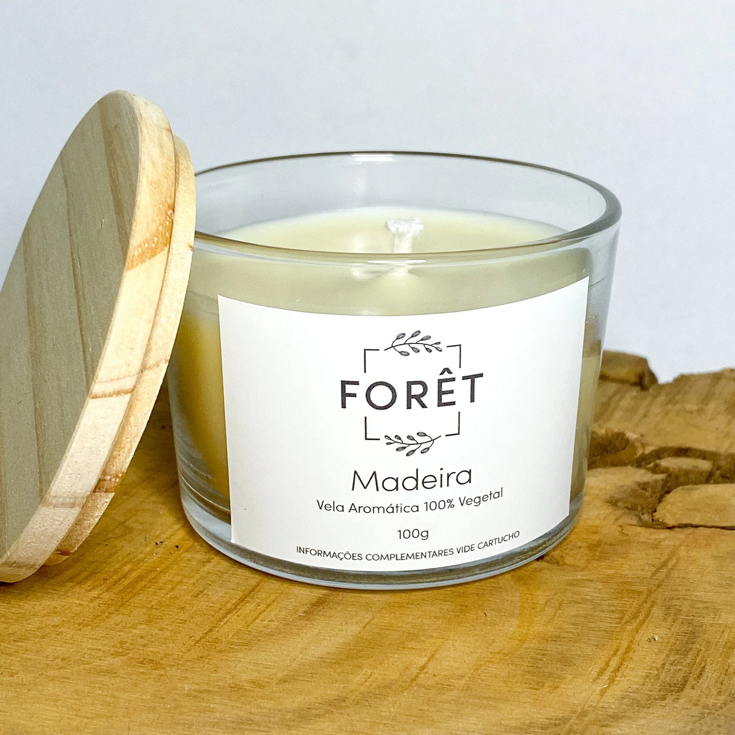 Vela Aromática Madeira Forêt Vela Perfumada